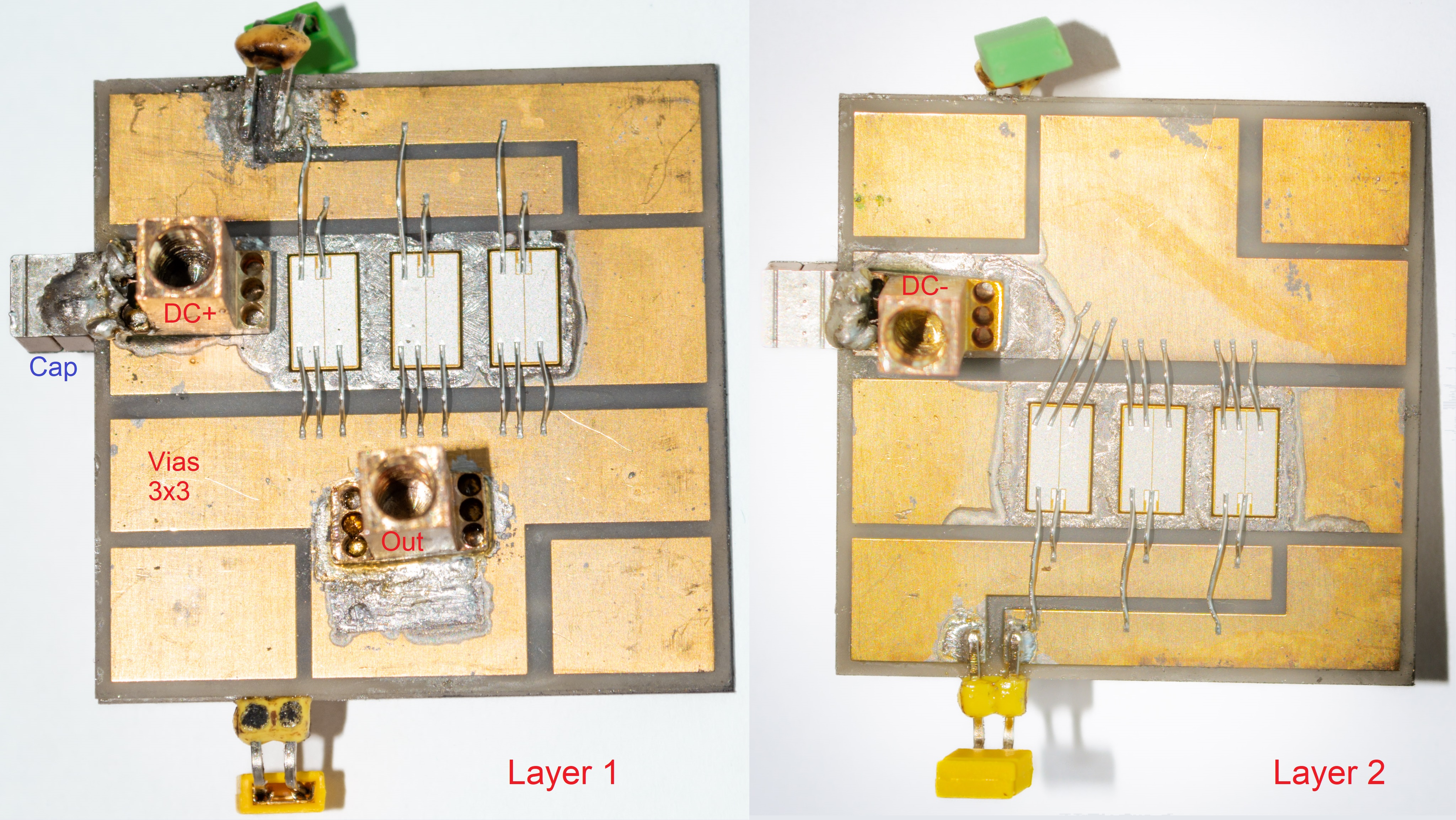 3D Half-Bridge Module (Custom SiC Package Designed with PowerSynth 2.0)